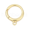 Brass Spring Gate Rings KK-U062-50G-1