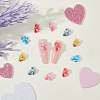 HOBBIESAY 24Pcs 6 Colors Resin Rhinestone Cabochons MRMJ-HY0002-50-5