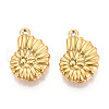 304 Stainless Steel Pendants STAS-T065-35G-1