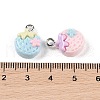 Opaque Resin Pendants MACR-P043-N04-3