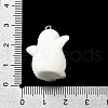 Flocky Resin Pendants FIND-I044-24-3