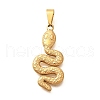 201 Stainless Steel Pendants STAS-Q344-03B-G-1