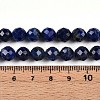 Natural Lapis Lazuli Beads Strands G-S345-8mm-24-5