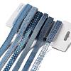 18 Yards 6 Styles Polyester Ribbon SRIB-C001-F01-1