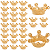 SUNNYCLUE 100Pcs Tibetan Style Alloy Bead Caps FIND-SC0009-85G-1