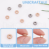 Unicraftale 8Pcs 2 Colors 304 Stainless Steel Spacer Beads STAS-UN0059-54-5