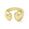 Open Brass Rings RJEW-B057-20G-2