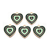 Alloy Enamel Pendants ENAM-N054-93LG-2