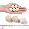 Unfinished Wood Beads X-WOOD-T014-25mm-4