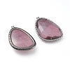 Faceted Cat Eye Pendants CE-L023-004-3
