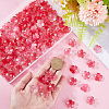 SUNNYCLUE 200Pcs Acrylic Bead Caps OACR-SC0001-83A-3