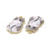 Alloy Enamel Pendants FIND-E031-02C-2