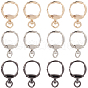 Gorgecraft 12pcs 3 Colors Alloy Swivel Clasps AJEW-GF0009-18-1