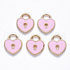Alloy Enamel Charms X-ENAM-S121-039B-2