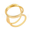 Geometric Stainless Steel Finger Rings MG2573-2-1
