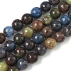 Natural Turquoise Beads Strands G-P574-A04-6mm-2
