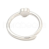 Heart Natural Lapis Lazuli Adjustable Rings RJEW-Q818-02P-03-4