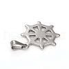 Tarnish Resistant 304 Stainless Steel Pendants STAS-I136-24P-3