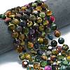 Natural Tiger Eye Dyed Beads Strands G-C116-A95-01-1