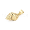 Brass Micro Pave Cubic Zirconia Pendants KK-D317-096G-2