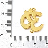 Brass ABS Imitation Pearl Connector Charms KK-R224-08G-3