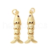 Rack Plating Brass Micro Pave Cubic Zirconia Pendants KK-M309-38E-G-1
