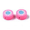 Handmade Polymer Clay Beads CLAY-N008-037H-3