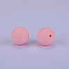 Round Silicone Focal Beads SI-JX0046A-47-2