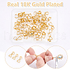 Unicraftale 40Pcs Brass Pendant Pinch Bails KK-UN0002-72-5