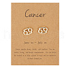 Alloy Stud Earrings WG604A7-06-1