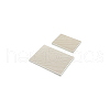 BENECREAT 2Pcs 2 Styles Jewlery Honeycomb Quartz Soldering Board FIND-BC0013-40-7