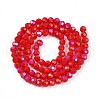 Opaque Glass Beads Strands EGLA-A035-P4mm-L03-2