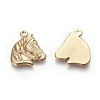 PVD Vacuum Plating 304 Stainless Steel Pendants STAS-I101-30G-2