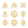 Nickel Decoration Stickers DIY-WH0450-140-1