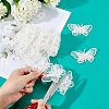  2 Yards Butterfly Lace Edge Trim Ribbon OCOR-NB0001-40-3