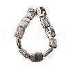 Natural Map Stone Beads Strands G-S386-A13-3