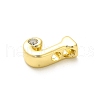 Rack Plating Brass Cubic Zirconia Beads KK-L210-008G-J-2