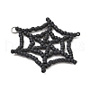 Halloween Theme Glass Seed Beads PALLOY-MZ00778-01-3