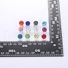 60Pcs 12 Colors Polymer Clay Rhinestone Beads RB-SZ0001-05-8