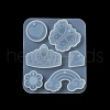 Rainbow/Butterfly/Crown Pendant DIY Silicone Mold X1-DIY-K073-09D-5