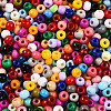 Baking Paint Glass Seed Beads SEED-N007-02D-3