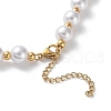 Plastic Pearl Graduated Beaded Necklace NJEW-F317-03G-3