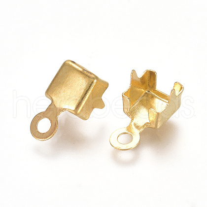 Brass Cup Chain Ends EC288-2G-1