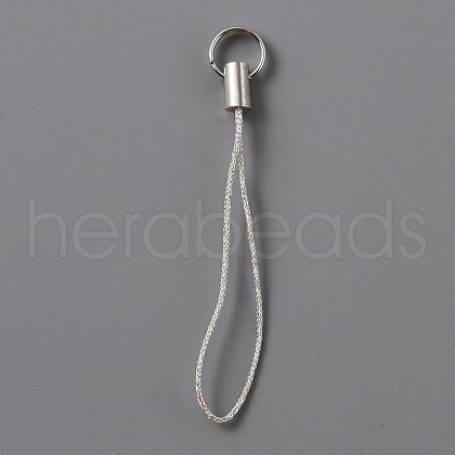 Polyester Cord Mobile Straps FIND-WH0050-39A-1