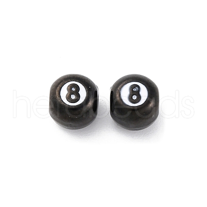 304 Stainless Steel Enamel Beads STAS-B085-20G-1