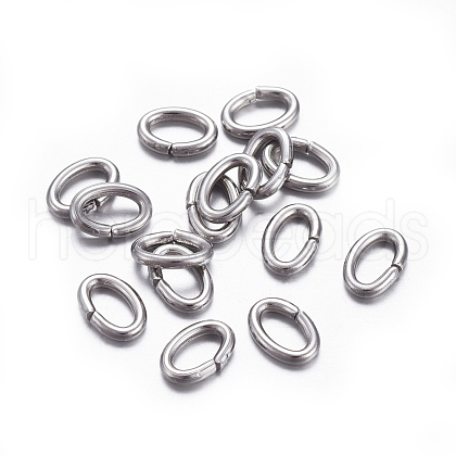 304 Stainless Steel Jump Rings STAS-F221-40P-K-1