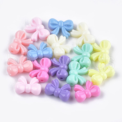 Opaque Acrylic Beads MACR-S296-68-1