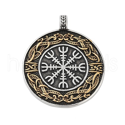 316 Surgical Stainless Steel Pendants STAS-D304-11AS-1