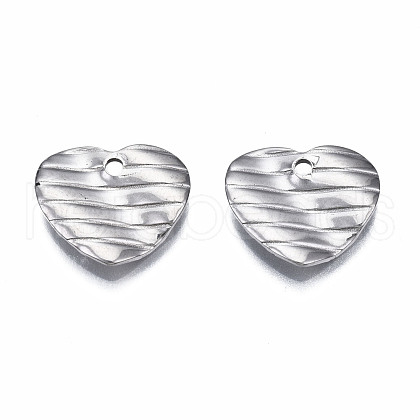 Non-Tarnish 304 Stainless Steel Charms STAS-S080-055P-NR-1