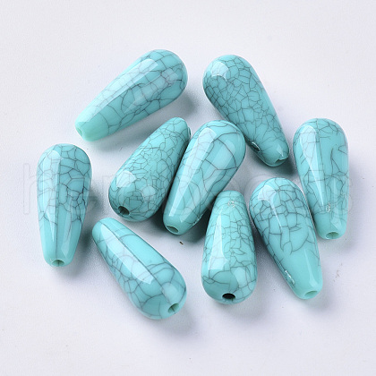 Acrylic Beads OACR-S029-093-1